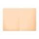Subcarpeta de cartulina Liderpapel Tamaño folio Naranja pastel 180g/m2