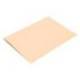 Subcarpeta de cartulina Liderpapel Tamaño folio Naranja pastel 180g/m2
