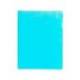 Subcarpeta de cartulina Liderpapel tamaño folio azul pastel 180g/m2