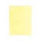 Subcarpeta de cartulina Liderpapel tamaño folio Amarillo pastel 180g/m2