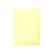 Subcarpeta de cartulina Liderpapel tamaño folio Amarillo pastel 180g/m2