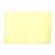 Subcarpeta de cartulina Liderpapel tamaño folio Amarillo pastel 180g/m2