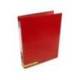 Carpeta marca Liderpapel carton forrado Color System A4 roja