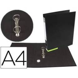 Carpeta marca Liderpapel carton forrado Color System A4 negra 
