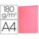 Subcarpeta de cartulina Liderpapel Din A4 Rosa pastel 180g/m2