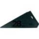 Cartabon acrilico marca Liderpapel 28 cm