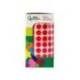GOMETS LIDERPAPEL AUTOADHESIVO S CIRCULOS 10,5 MM ROJO ROLLO DE 6000 UNIDADES EN CAJA DE CARTON