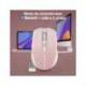 RATON TNB GRADIENT INALAMBRICO 1600 DPI USB TIPO-C SEIS BOTONES COLOR ROSA