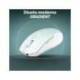 RATON TNB GRADIENT INALAMBRICO 1600 DPI USB TIPO-C SEIS BOTONES COLOR AZUL