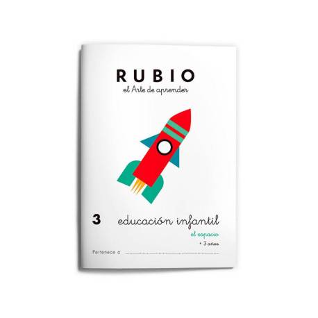 CUADERNO RUBIO EDUCACION INFANTIL 3 EL ESPACIO