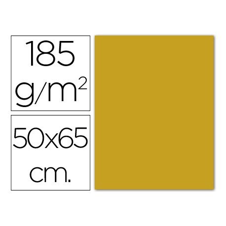 Cartulina Guarro cuero 500 x 650 mm de 185 g/m2
