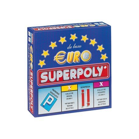 Gioco Da Tavolo Superpoly Deluxe - Falomir (Edizione Spagnola) - Gioco Di Società Per Famiglie