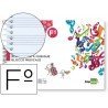Bloc musica Liderpapel Folio apaisado interlineado 3mm