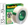 Cinta adhesiva Scotch magic 33 mt x 19 mm