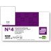 Ficha lisa marca Liderpapel N4