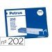 Grapas petrus bambina nº 202 caja de 1000 unidades