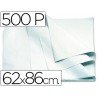 Papel manila 62x86 cm color blanco 1 resma