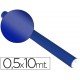 Papel metalizado Sadipal azul 65g/m2 medidas 50x10 cm