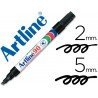 Rotulador permanente Artline EK-90 Recargable Color Negro