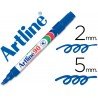 Rotulador permanente Artline EK-90 Recargable Color Azul