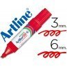 Rotulador permanente Artline Recargable EK-50 Color Rojo