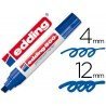 Rotulador Permanente Edding 800 Color Azul Punta Biselada
