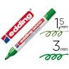 Rotulador Permanente Edding 3000 Color Verde Punta redonda