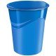 Papelera de plastico Cep Azul de 14 litros 