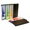 CARPETA GRAFOPLAS ESCAPARATE FOLIO 20 FUNDAS POLIPROPILENO NEGRO CON GOMILLA