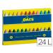 Lapices cera Dacs 24 unidades